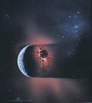 Hartmann -- Moon Collision