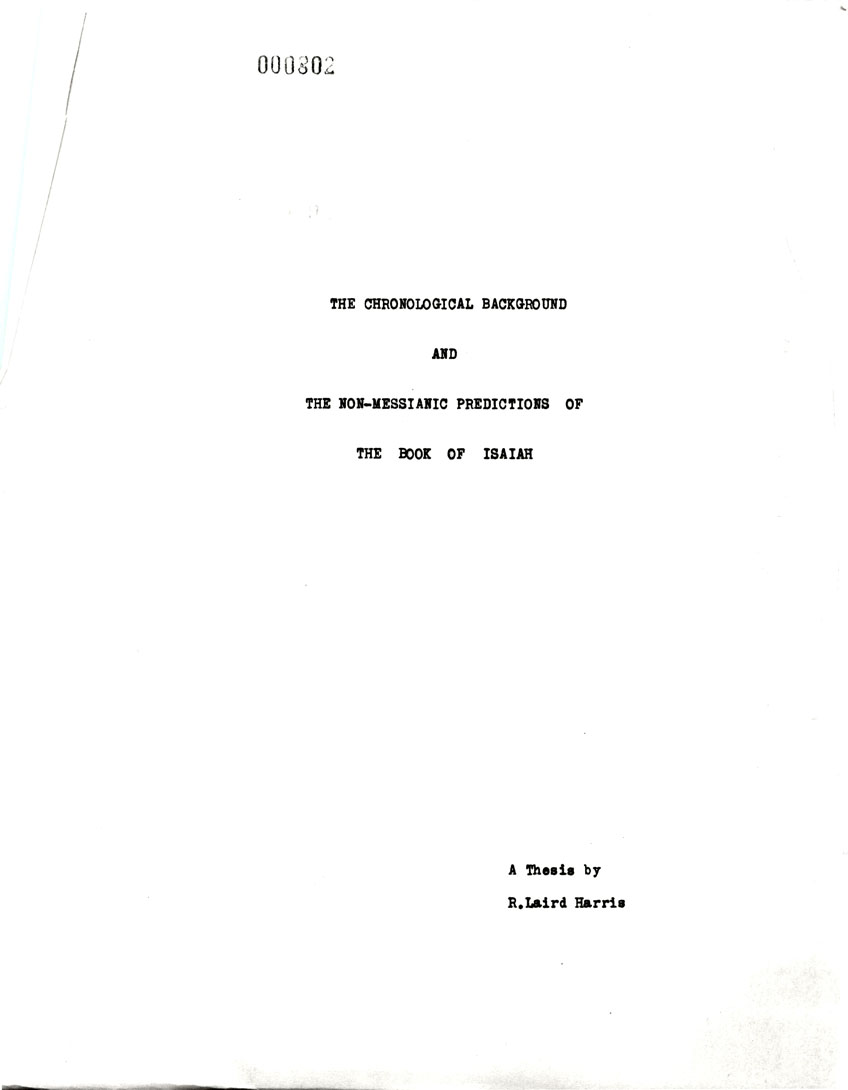 Page One