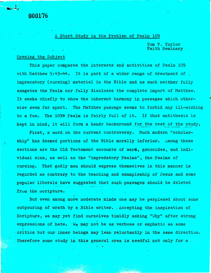 Page One